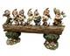 Jim Shore Disney Traditions Homeward Bound Snow White 7 Dwarves On A Log G/c