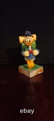 Jim Shore Disney Traditions I'd Rather Be Hiking Donald Duck Figurine WithBox