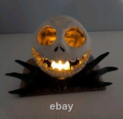 Jim Shore Disney Traditions Illuminating Fright On Halloween Night RARE D5