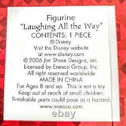 Jim Shore Disney Traditions Laughing All The Way Mickey Mouse Pluto Christmas
