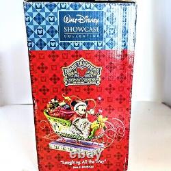 Jim Shore Disney Traditions Laughing All The Way Mickey Mouse Pluto Christmas