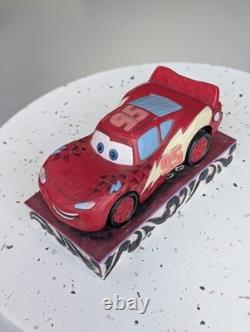 Jim Shore Disney Traditions Lightning McQueen Ka-Chow Figurine #4023567 No Box