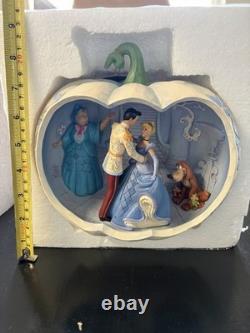 Jim Shore Disney Traditions Love at First Sight 6011926 Cinderella Pumpkin O 7