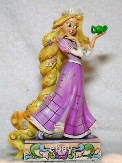 Jim Shore Disney Traditions Loyalty & Love Rapunzel & Pascal #4037514 Rare