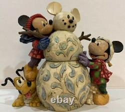 Jim Shore Disney Traditions Magic Comes in Many Shapes Mickey Minnie Pluto