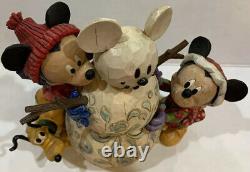 Jim Shore Disney Traditions Magic Comes in Many Shapes Mickey Minnie Pluto