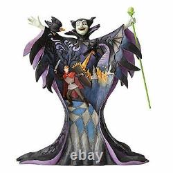 Jim Shore Disney Traditions Maleficent with Scene Figurine, 8.75