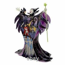 Jim Shore Disney Traditions Maleficent with Scene Figurine, 8.75