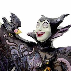 Jim Shore Disney Traditions Maleficent with Scene Figurine, 8.75