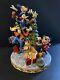Jim Shore Disney Traditions'merry Tree Trimming' Christmas Decorating 6008979
