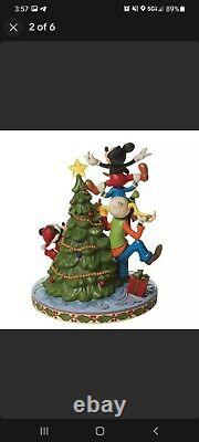 Jim Shore Disney Traditions'Merry Tree Trimming' Fab 5 Decorating Tree 6008979