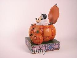 Jim Shore Disney Traditions Mickey Beware Of The Pumpkin Patch 4016580
