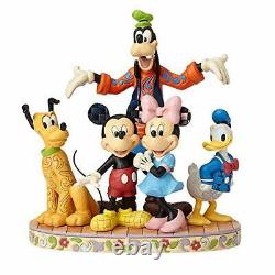 Jim Shore Disney Traditions Mickey Fab Five Mickey Minnie Goofy Figurine 4056752