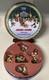 Jim Shore Disney Traditions Mickey Mouse 5 Pc Holiday Ornament Set Enesco New