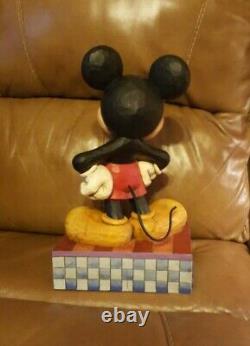 Jim Shore Disney Traditions Mickey Mouse Big Smile Big Heart Big Fig Figure