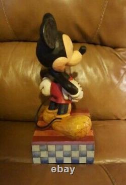 Jim Shore Disney Traditions Mickey Mouse Big Smile Big Heart Big Fig Figure