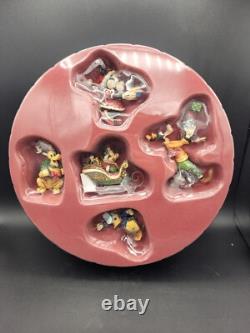 Jim Shore Disney Traditions Mickey Mouse Holiday Ornament Set NEW