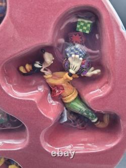 Jim Shore Disney Traditions Mickey Mouse Holiday Ornament Set NEW