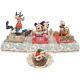 Jim Shore Disney Traditions Mickey Mouse Minnie Donald Pluto Goofy Chip N' Dale