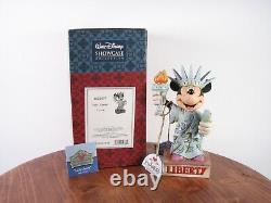 Jim Shore Disney Traditions Minnie Mouse Lady Liberty NIB 4032877