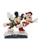 Jim Shore Disney Traditions Minnie And Mickey Mouse Ice Skating Figurine, 5 I