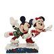 Jim Shore Disney Traditions Minnie And Mickey Mouse Ice Skating Figurine, 5 I