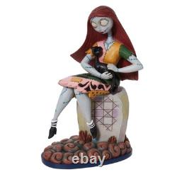 Jim Shore Disney Traditions Nightmare Before Christmas Sally and Cat on Grave