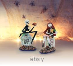Jim Shore Disney Traditions Nightmare Before Christmas Sally and Cat on Grave