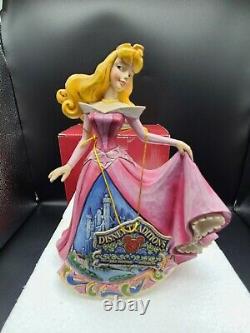Jim Shore Disney Traditions Once Upon A Kingdom Aurora Castle Dress 6 4045242
