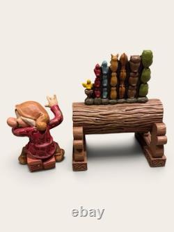 Jim Shore Disney Traditions Ornery Organist Grumpy 4032868 2-Piece EUC Retired