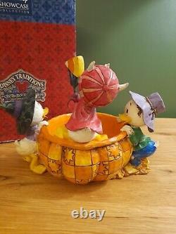 Jim Shore Disney Traditions Playing Tricks and Sharing Treats Halloween