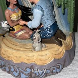 Jim Shore Disney Traditions Pocahontas Carved by Heart Figurine 8 Enesco