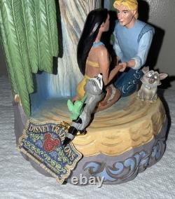 Jim Shore Disney Traditions Pocahontas Carved by Heart Figurine 8 Enesco