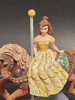 Jim Shore Disney Traditions Princess Carousel BELLE Enesco No Box