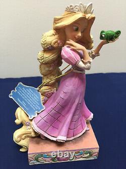 Jim Shore Disney Traditions Rapunzel and Pascal Tangled Figurine 4037514 NIB