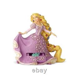 Jim Shore Disney Traditions Rapunzel with Pascal Charm Drawer Figurine 6000964