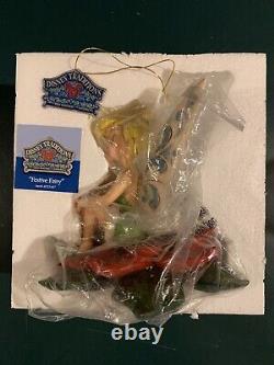 Jim Shore Disney Traditions Rare Hand Signed Tinkerbell Festive Fairy #4025487