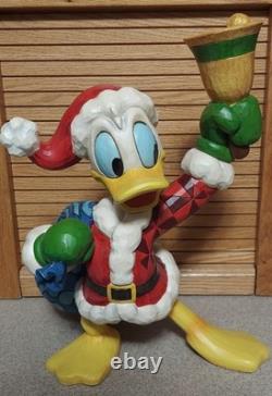 Jim Shore Disney Traditions Ring in the Holidays RARE 4046024 Donald Duck