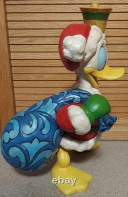 Jim Shore Disney Traditions Ring in the Holidays RARE 4046024 Donald Duck
