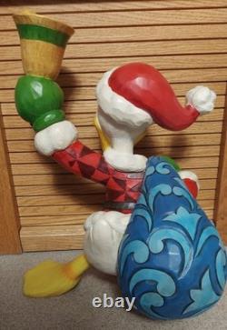 Jim Shore Disney Traditions Ring in the Holidays RARE 4046024 Donald Duck