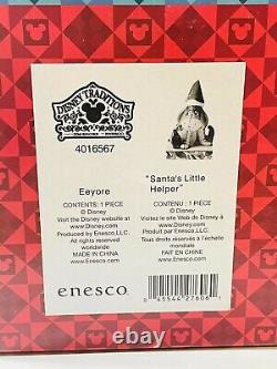 Jim Shore Disney Traditions SANTA'S LITTLE HELPER Eeyore by Enesco NIB 4016567