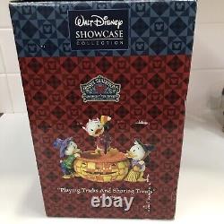 Jim Shore Disney Traditions Showcase Playing Tricks Sharing Treats Halloween