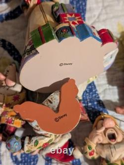 Jim Shore Disney Traditions Snow White and the 7 Dwarfs Holiday Ornament Set
