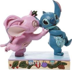 Jim Shore Disney Traditions Stitch & Angel Figure Lilo & Stitch Collectible