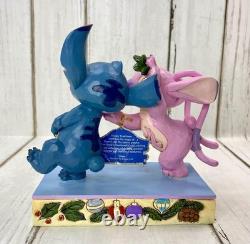 Jim Shore Disney Traditions Stitch & Angel Figure Lilo & Stitch Collectible