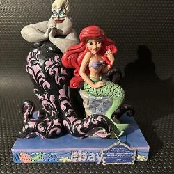 Jim Shore Disney Traditions The Little Mermaid Ariel & Ursula Figurine 6010094