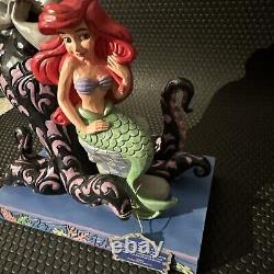 Jim Shore Disney Traditions The Little Mermaid Ariel & Ursula Figurine 6010094