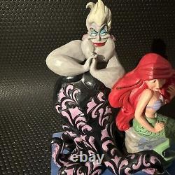 Jim Shore Disney Traditions The Little Mermaid Ariel & Ursula Figurine 6010094