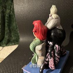 Jim Shore Disney Traditions The Little Mermaid Ariel & Ursula Figurine 6010094