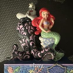 Jim Shore Disney Traditions The Little Mermaid Ariel & Ursula Figurine 6010094